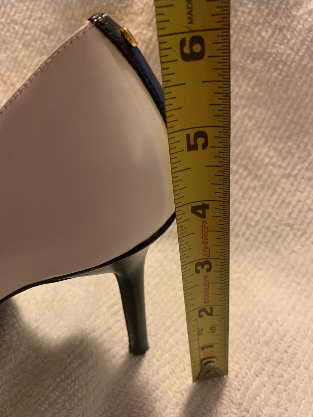 Ralph Lauren Black and White Pumps NEW Size 9.5 B - Picture 5 of 6